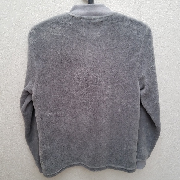 NWOT PJ Couture Grey Fleece Pullover Sweater - Picture 4 of 4